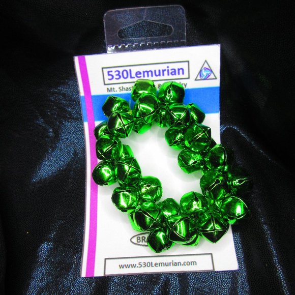 Christmas Bells 7" Stretchy Bracelet - Picture 1 of 3